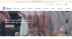 Desktop Screenshot of chesshouse.com